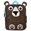 ZOOCCHINI - Toddler, Kids Everyday Square Backpack - Garderie, crèche, jardin d'enfants, cartable - Bosley l'ours