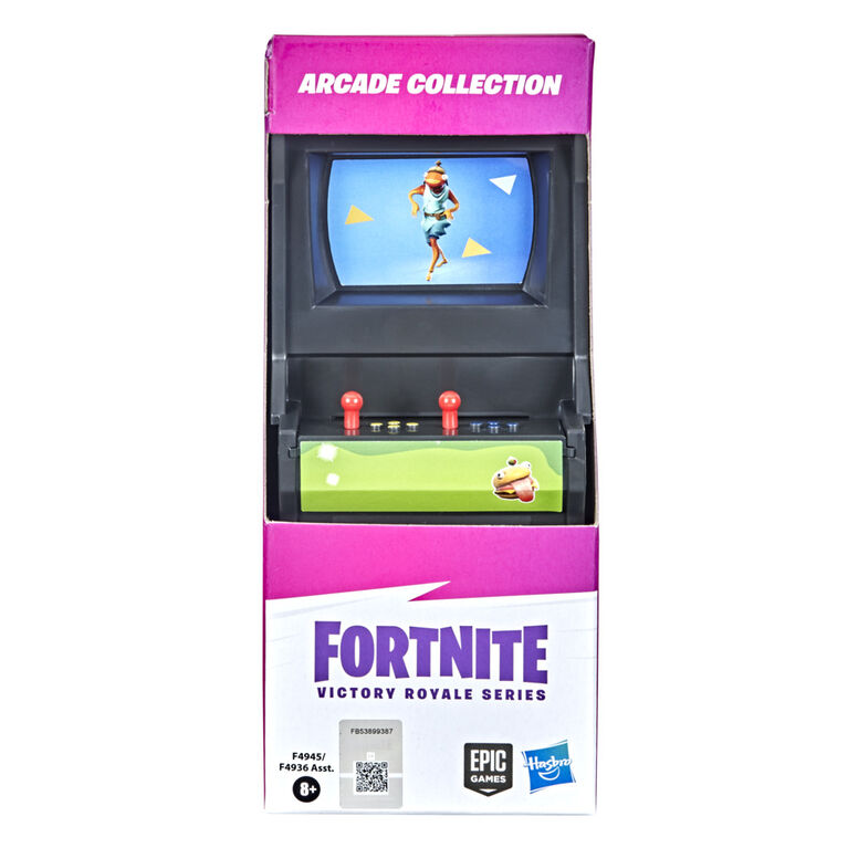 Fortnite Victory Royale Series Arcade Collection Purple Arcade Machine Collectible Toy