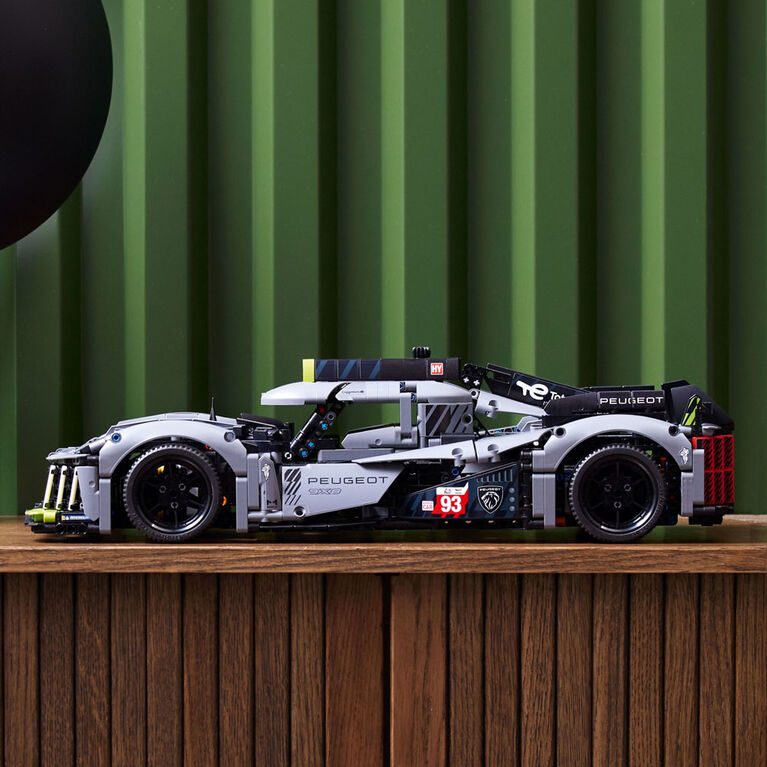 LEGO Technic PEUGEOT 9X8 24H Le Mans Hybrid Hypercar 42156 Ensemble de construction (1 775 pièces)