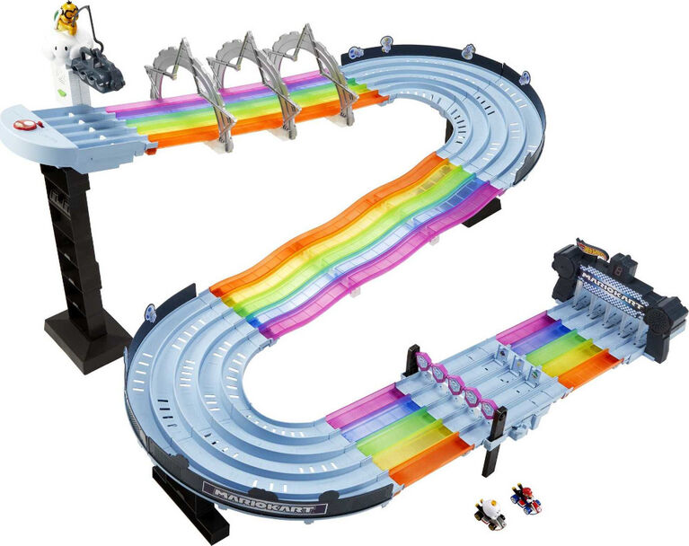 Hot Wheels Mario Kart Rainbow Road