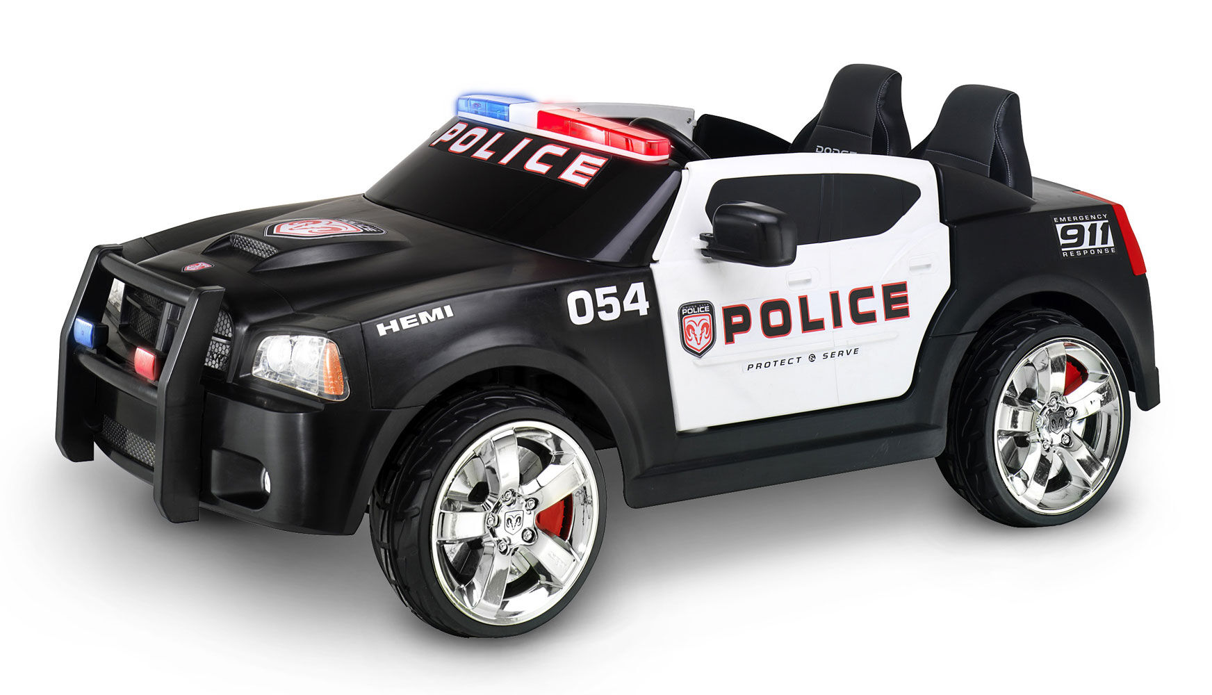 KidTrax 12V Dodge Charger Police Car Toys R Us Canada