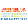 Grow'n Up 73 pcs Magnetic letters, numbers & signs