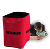 Bunkr Caisse Rouge Gonfable Pour Bataille De Foudroyeurs