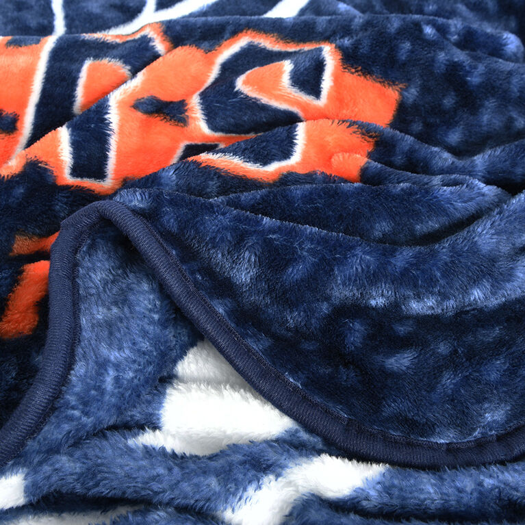 NHL Edmonton Oilers Plush Super Soft Blanket, 40