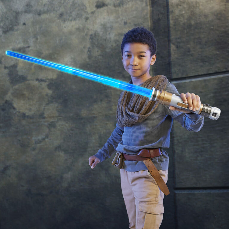 Star Wars Lightsaber Forge Obi-Wan Kenobi Electronic Blue Lightsaber