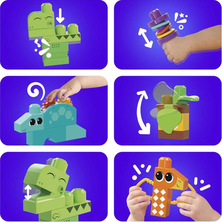 MEGA BLOKS- Dinos Couic et Croq'
