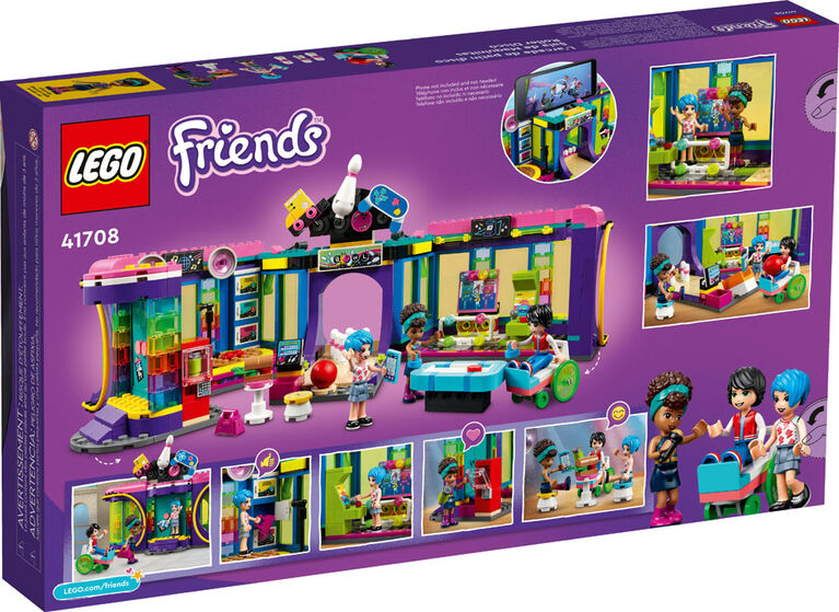LEGO Friends L'arcade de patin disco 41708 (642 pièces)