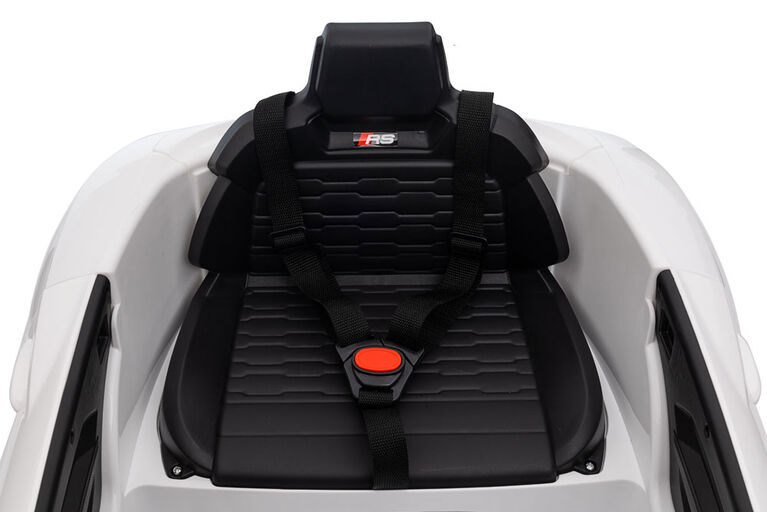 Voltz Toys - 6V Licensed Audi e-tron GT Ride-On, White