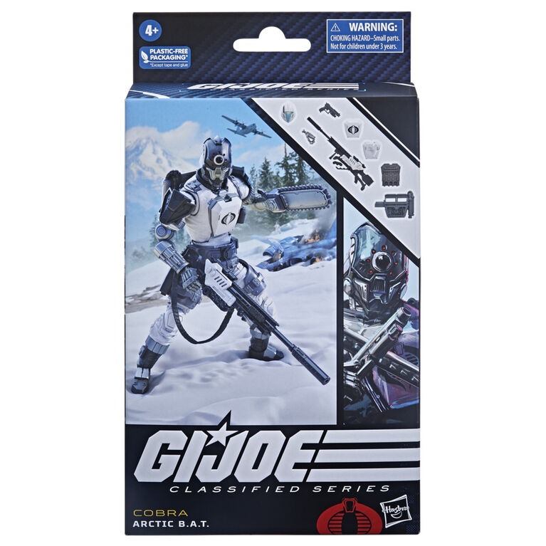 G.I. Joe Classified Series Arctic B.A.T., Collectible G.I. Joe Action Figures, 69, 6 Inch Action Figures For Boys and Girls