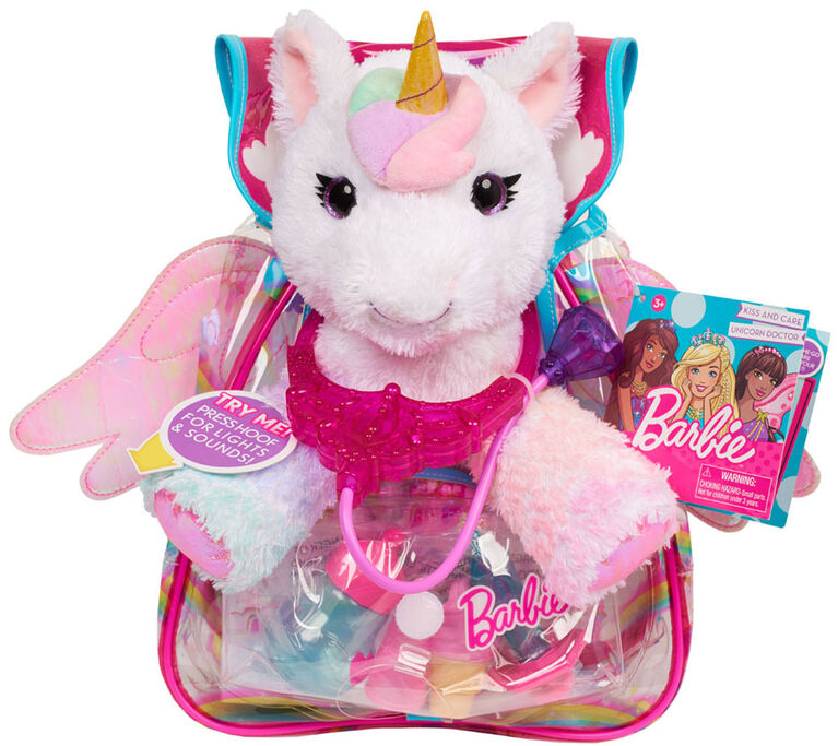 Barbie Kiss and Care Unicorn Doctor