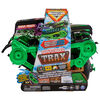 Monster Jam, Official Grave Digger Trax All-Terrain Remote Control Outdoor Vehicle,  1:15 Scale