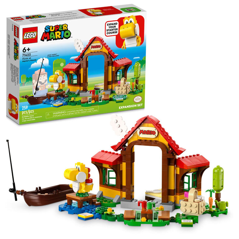 LEGO Super Mario Picnic at Mario's House Expansion Set 71422 (259 Pieces)