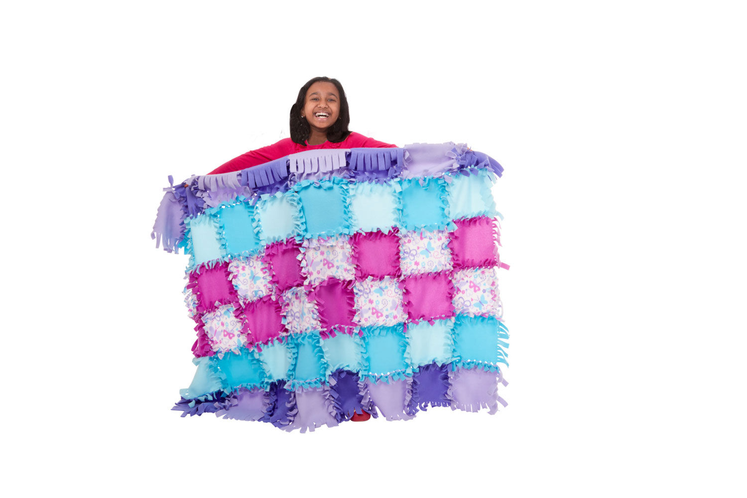 Melissa Doug Created by Me Butterfly Fleece Quilt