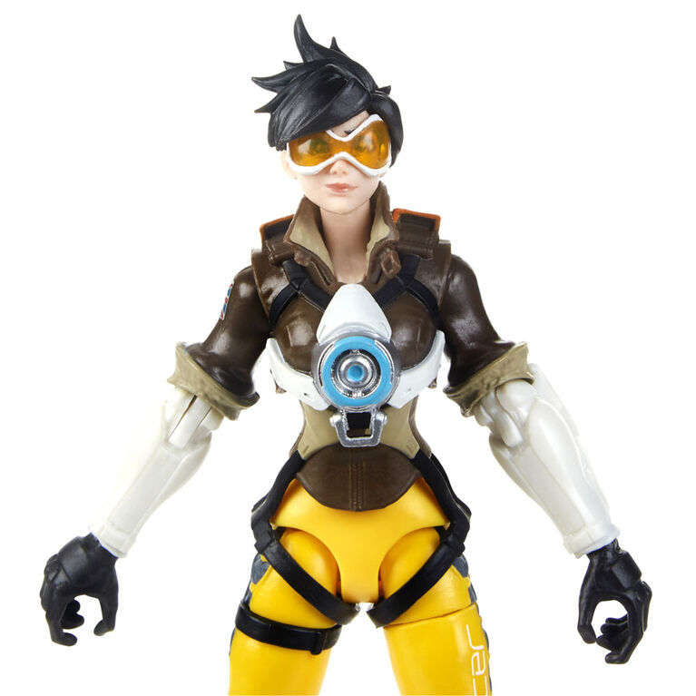 Overwatch Ultimates Series - Figurine articulée de collection Tracer de 15 cm.