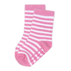 Small Wonder - Toddler  Sock, Pink Stripe 2T-4T