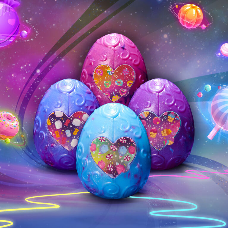 Hatchimals Pixies, Cosmic Candy Pixie avec 2 accessoires et des CollEGGtible exclusifs (les styles peuvent varier)