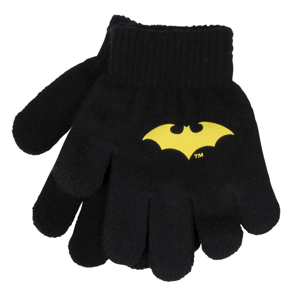 Batman hat and gloves set on sale
