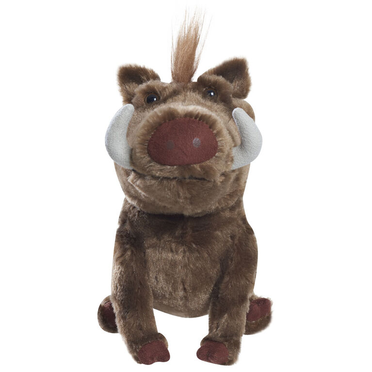 Lion King Live Action Small Plush with Sound - Pumbaa