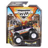 Monster Jam, Official Boogey Van Truck, Die-Cast Vehicle, 1:64 Scale