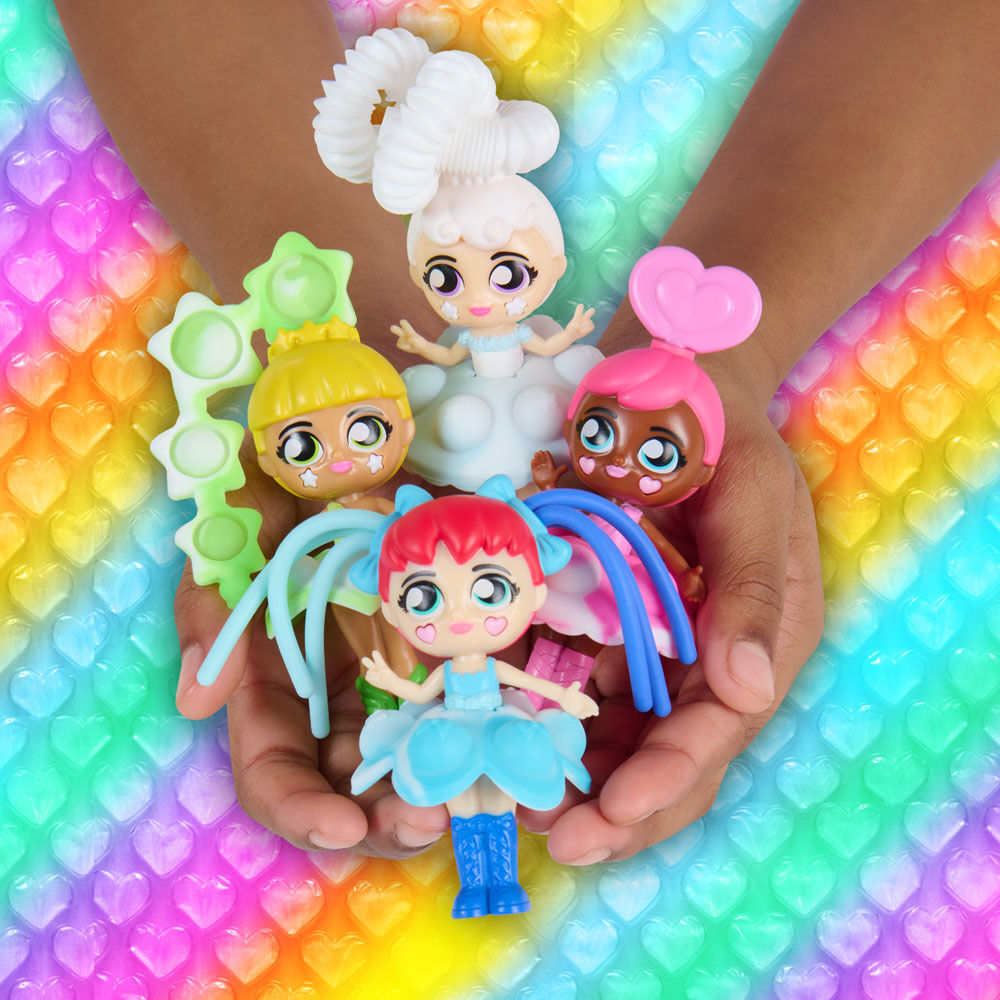 Fashion Fidgets Series 2 Rainbow Collectible Fidget Doll