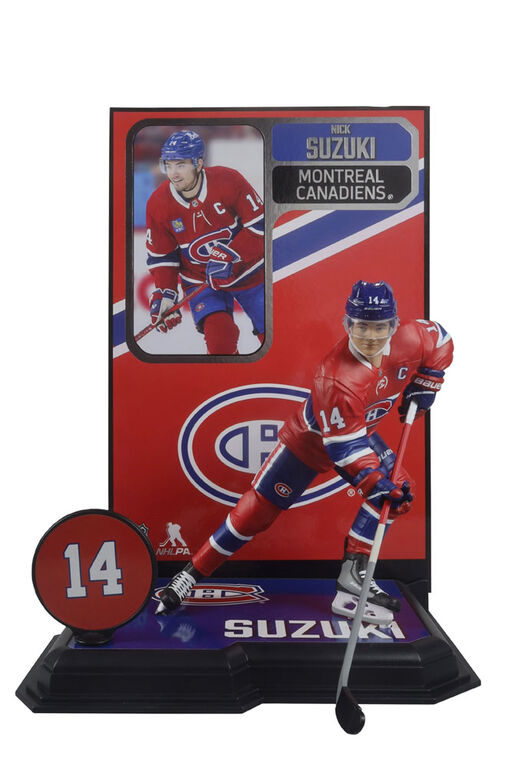 NHL 7"Posed Fig - Nick Suzuki (Montreal Canadiens)