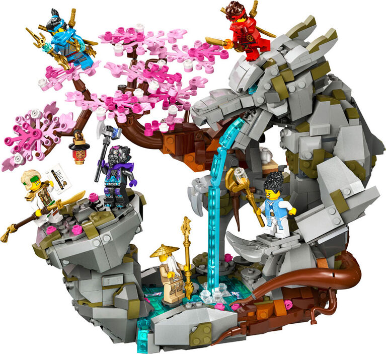 LEGO NINJAGO Dragon Stone Shrine Build and Display Ninja Toy 71819