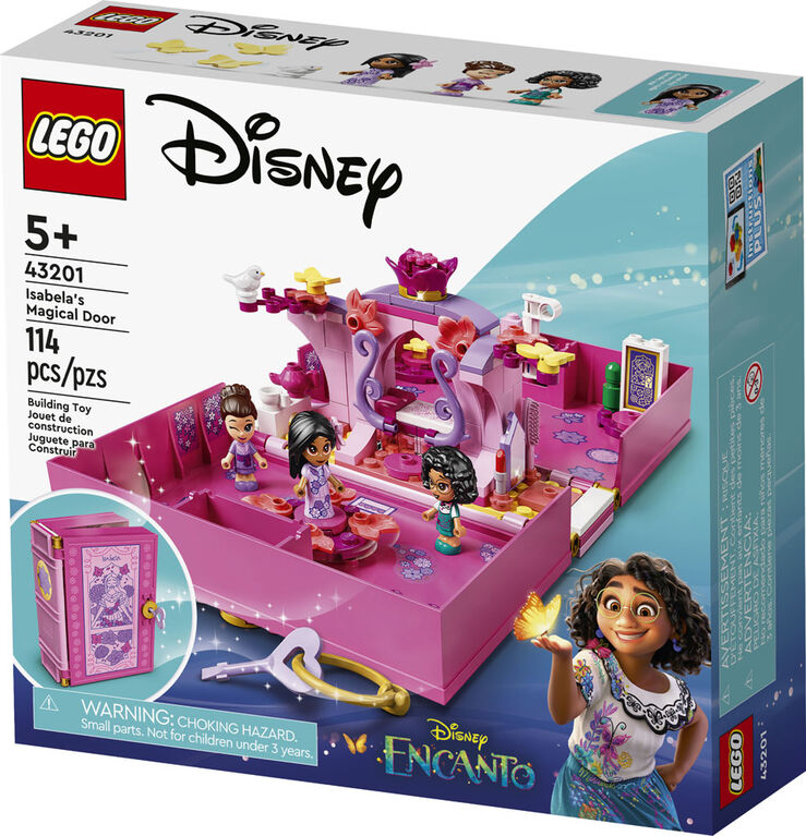 Lego 43201 disney princess la porte magique d'isabela pour enfants +5 ans  ensemble du film encanto jouet de construction - La Poste