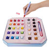 inkFLUENCER, We Wear Cute Click N Color Marker Set, Activity Kit With 32 Click-on Marker Tips