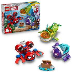 LEGO Marvel Spidey et ses amis extraordinaires Spidey : Les V&eacute;hicules Sous-Marins, Jouet de Construction de Superh&eacute;ros 11207