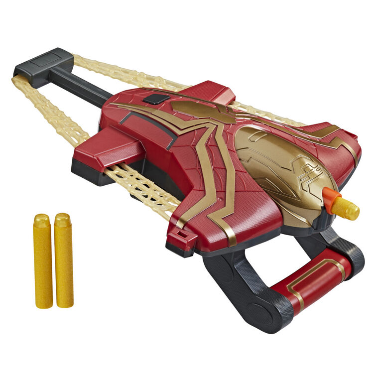 Marvel Spider-Man, blaster NERF Web Bolt inclut 3 fléchettes Nerf Elite