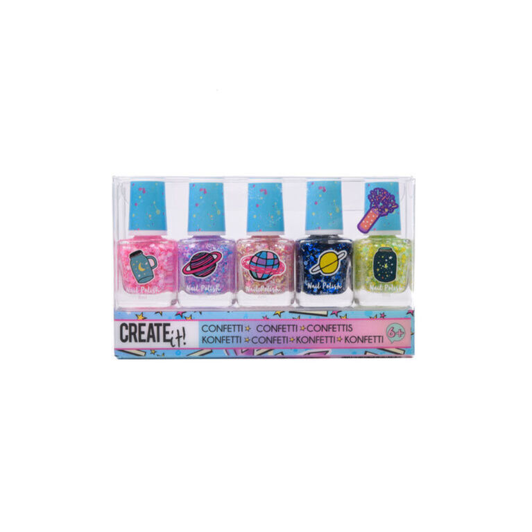 CREATE IT! Galaxy Nail Polish Confetti 5-Pack