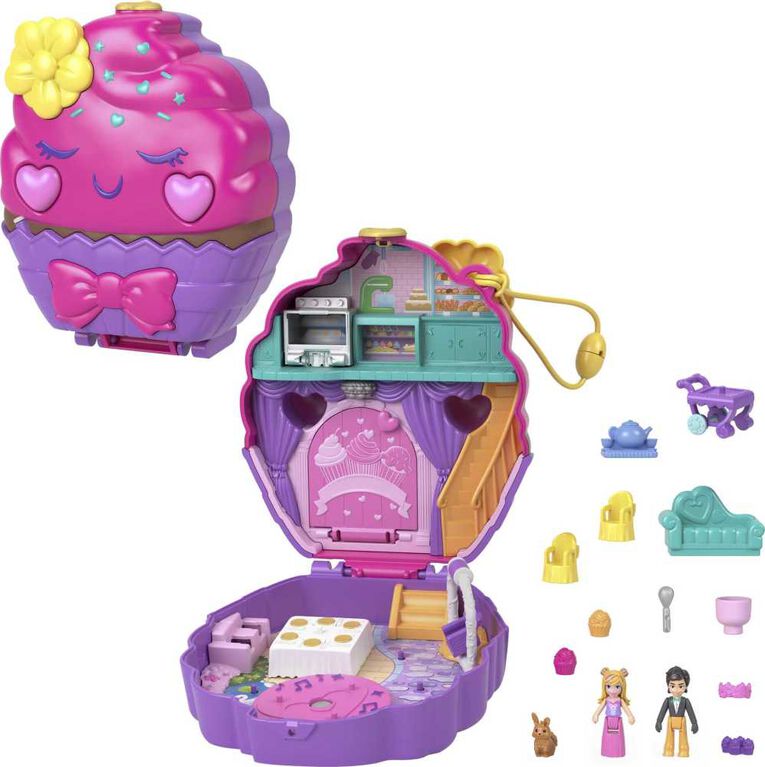 Polly Pocket Something Sweet Cupcake Compact