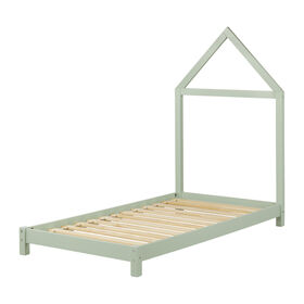Sweedi Twin Bed House Frame Sage Green