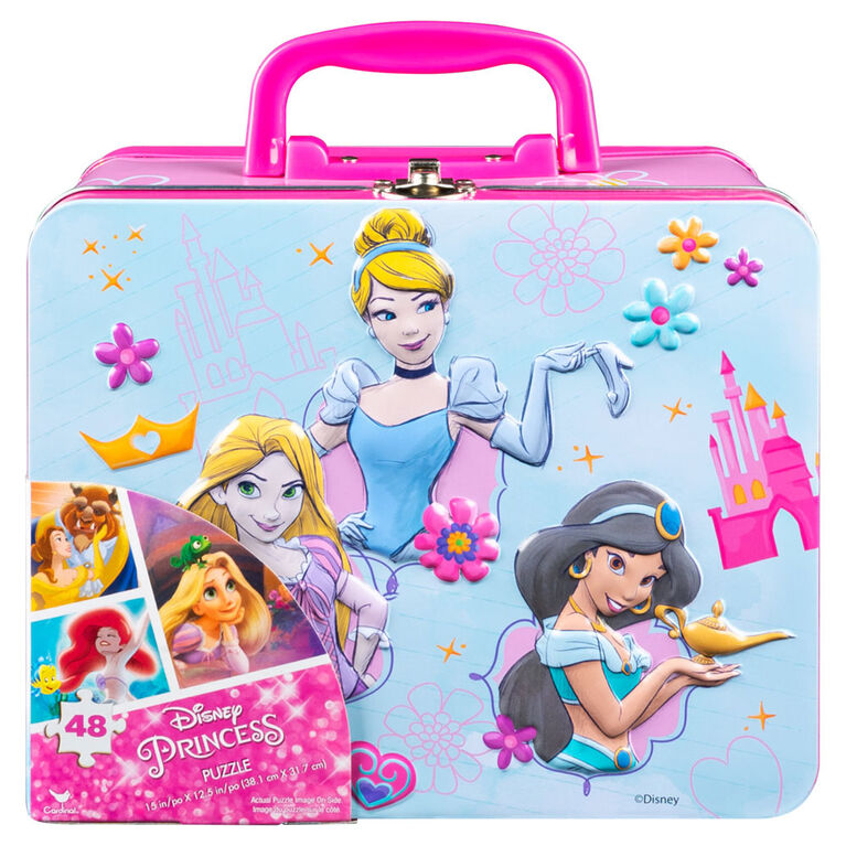 Disney Princess 48-Piece Puzzle in Tin With Handle