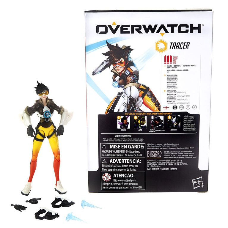 Overwatch Ultimates Series Tracer 6-Inch-Scale Collectible Action Figure