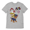 T-shirt &agrave; manches courtes Paw Patrol - M&eacute;lange de gris - 3T