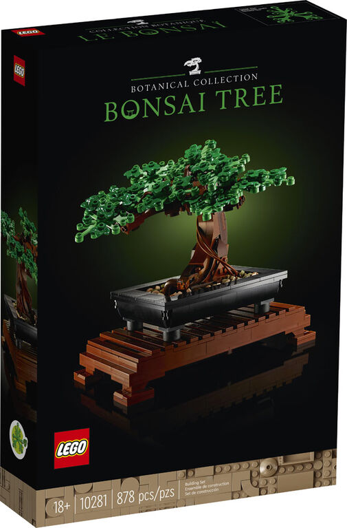 LEGO Botanicals Le Bonsaï; cerisier japonais, petit jardin botanique, détente 10281