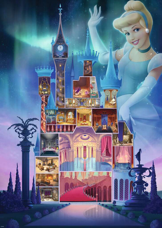 Ravensburger Disney Castle: Cinderella 1000 Pc Puzzle