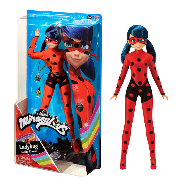 Miraculous Switch 'N Go Scooter Toy with Ladybug Lucky Charm Doll 