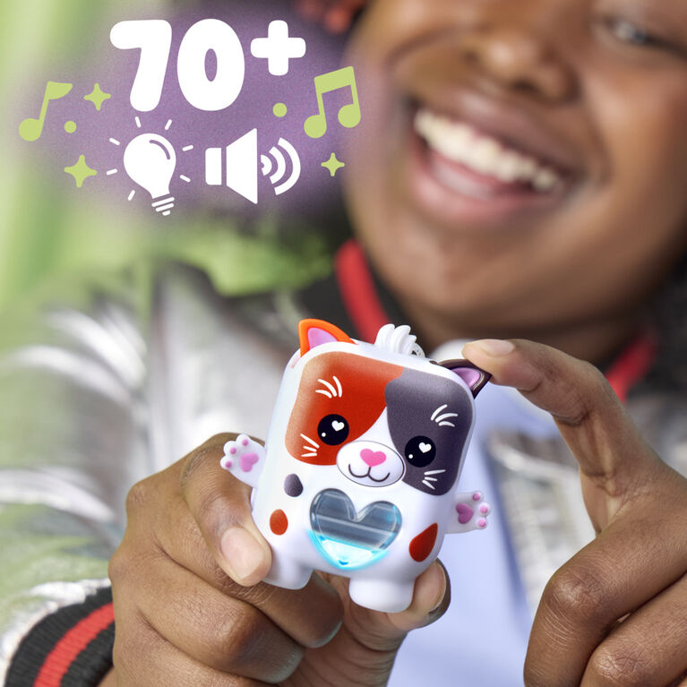 Hasbro Nano-mals Purrnelope the Calico Kitty Electronic Fidget Pet