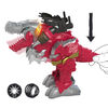 Power Ranger Battle Attackers Dino Fury Zord champion tyrannosaure, figurine électronique