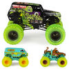 Monster Jam, Curse of the Gasoline 3-Pack of Official Exclusive Monster Jam Die-Cast Trucks - R Exclusive