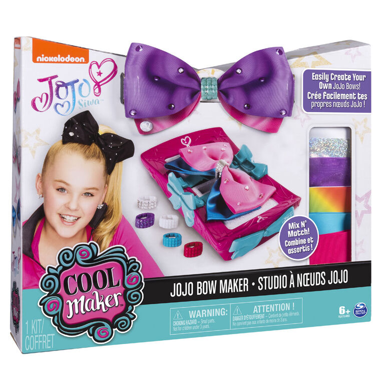 Cool Maker - JoJo Siwa Bow Maker with Rainbow and Unicorn Patterns (Edition May Vary) | Toys R ...