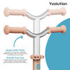 Yvolution Glider 2in1 3-wheel Scooter & Ride-On - Peach-Blue