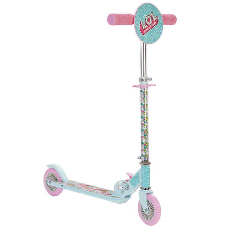 LOL Surprise! Folding Kick Scooter - Pink /Blue