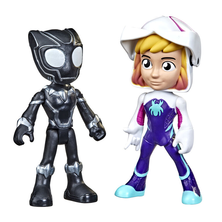 Spidey and His Amazing Friends Hero Reveal Ghost-Spider and Black Panther