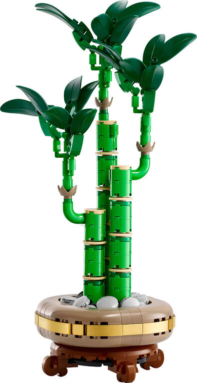 LEGO Botanicals Lucky Bamboo Building Set - Fake, Artificial Plants for Indoor Home Décor - 10344
