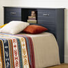 Ulysses Full BookcaseHeadboard Blueberry