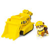 PAW Patrol, Rubble's Bulldozer Vehicle with Collectible Figure