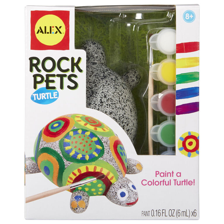 ALEX Rock Pets - Turtle